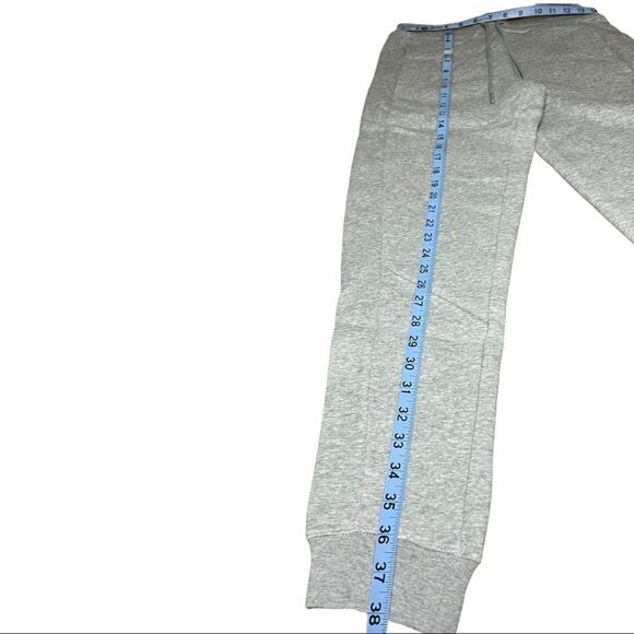 CSG Cuffed Fleece Pants in Heather Gray - Picture 5 of 8
